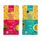 Kit 2 Snacks Crispies de Quinoa Flow: Spirulina, Páprica - Flow Foods