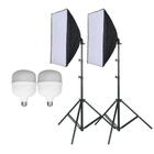 Kit 2 SoftBox 50 X 70 Com Lâmpadas Led Estudio Luz Continua e bolsa