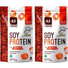 Kit 2 Soy Protein Caramelo e Flor de Sal Rakkau 600g Vegano