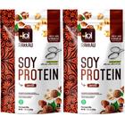Kit 2 Soy Protein (escolha o sabor) Rakkau 600g - Vegano - Proteína
