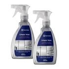 Kit 2 Spray Limpa Inox Limpeza E Proteção 500ML Electrolux