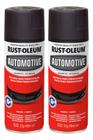 Kit 2 Spray Parachoque Preto Fosco Retrovisor Rust Oleum