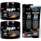 Kit 2 Super Gel 30 Ervas 250G + 1 Super Gel 30 Ervas 150G - Bio Instinto