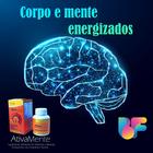 kit 2 Suplemento Alimentar de Vitaminas e Minerais com Guaraná e Taurina - AtivaMente 60 cápsulas