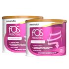 Kit 2 Suplemento FOS Rico em Fibra Prebiótica 220g Maxinutri