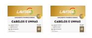 Kit 2 Suplemento Lavitan Cabelos E Unhas 60 Cápsulas - Cimed