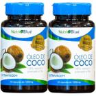 Kit 2 Suplemento Óleo De Coco Nutriblue 60 Cápsulas 1.000Mg