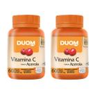 Kit 2 Suplemento Vitamina C À Base De Acerola 60 Cps - Duom