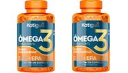 Kit 2 Suplementos Alimentares Ômega 3 120 Cáps - Katiguá