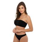 Kit 2 Sutia Faixa Sem Alça Top Sem Costura Sem Bojo Microfibra Trifil Canelado Original