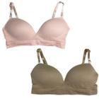 Kit 2 Sutiã Teen Menina Juvenil Zee Rucci com Bojo Seamless