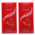 Kit 2 Tabletes De Chocolate Suíço Ao Leite Lindt Lindor 100G