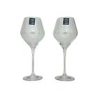 Kit 2 Taças de Cristal Vinho Tinto 400ml Bohemia Linha Loxia