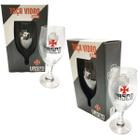 Kit 2 Taças Tulipa 330ml Chopp Vinho Time Vasco Da Gama Selo