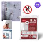 Kit 2 Telas Mosquiteiras Clink Poliéster 130x150cm