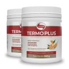 Kit 2 Termoplus da Vitafor 240g Sabor Tangerina com Chá Verde