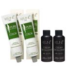 Kit 2 Tintas So Pure Keune 60ml + Ox Cream Dev 6% 20vol 60ml