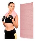 Kit 2 Toalha de Rosto Fitness Slim Lisa Academia/Escola 70x29cm - marcotex