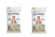 Kit 2 Toalhas Umedecidas Personalidade Baby C20 - Eurofral