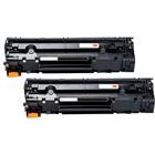 kit 2 toner 85A, 35A, 36A compatível 2K para impressora HP P-1102W - BULK INK DO BRASIL