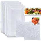 Kit 2 Travessas 30,5 Cm Ilustrada + 4 Travessas 56 Cm para Buffet Restaurante Profissional Melamina Bestfer