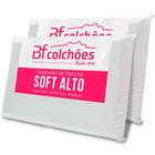 kit 2 Travesseiro Alto Espuma Ortopédico Soft Conforto Firme 50x70x14cm - BF Colchões