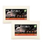 Kit 2 Travesseiro Nasa Viscoelástico Antialérgico Altura 10cm Duoflex