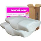 Kit 2 Travesseiro Sonofix Meu Sono Top Cervical Ortopédico Nasa - Sonopillow