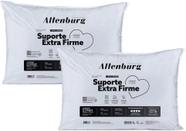 Kit 2 Travesseiros Altenburg Suporte Extra Firme 180 Fios Lavável 50cm x 70cm Branco