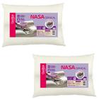 Kit 2 Travesseiros Cervicais Nasa Macio