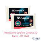 Kit 2 Travesseiros Com Maior Sustentação - 3D Nasa 10 cm - Duoflex