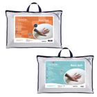 Kit 2 Travesseiros Dunlopillo - Basic Flat e Basic Soft