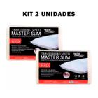 Kit 2 Travesseiros Nasa Viscoelástico Master Confort Sono Perfeito