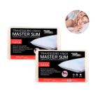 Kit 2 Travesseiros Nasa Viscoelástico Master Slim Sono Conforto - GENZO