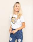 Kit 2 tshirt feminina camiseta tigre 100% algodão