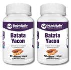 Kit 2 Un - Batata Yacon 700Mg 90 Capsulas Nutrivitalle