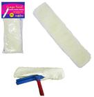 Kit 2 Un Capa para Rodo c/ Zíper Limpe Fácil 40cm Para Pisos