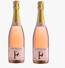 Kit 2 Un Espumante Hortência H Premium Brut Rosé 750 ml