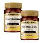 Kit 2 un - fosfatidilserina 400mg 60 capsulas dr botanico