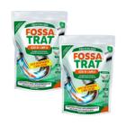 Kit 2 un fossa trat ação de limpeza sachê 250g