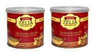 KIT 2 UN Goiabada Cascão Cremosa Zelia Lata 800g - Melhor Do Brasil