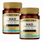 Kit 2 un - nad + trans resveratrol 1.000mg 60caps dr. botanico - Dr Botanico