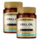 Kit 2 un - oleo de krill 1.000mg 60 capsulas dr botanico