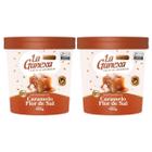 Kit 2 Un Pasta de Amendoim Caramelo Flor Sal La Ganexa 450g