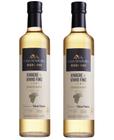 Kit 2 Un Vinagre de Vinho Branco Fino Gourmet Chardonnay Casa Madeira 500 ml