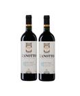 Kit 2 Un Vinho Zanotto Tinto Seco Malbec 750 ml