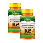 Kit 2 Un - Vitamina K2 Mk7 130mcg 60 Cápsulas Unilife