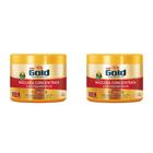 Kit 2 Und Máscara Capilar Niely Gold Queratina Reparação 430g