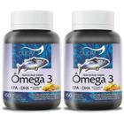 Kit 2 Und Óleo De Peixe (Ômega 3) 60Cps 1000Mg Duom