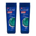 Kit 2 Und Shampoo Clear Anticaspa 2 Em 1 Limpeza Diária 400ml
